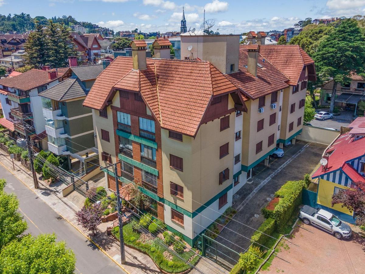 Palladio 304 - Gramado 400 Metros Rua Coberta Apartment Ngoại thất bức ảnh