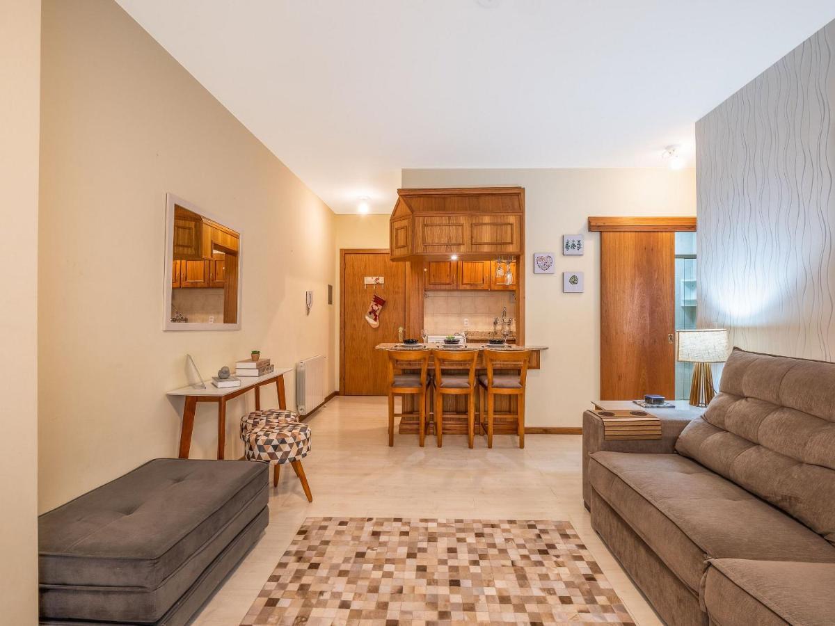 Palladio 304 - Gramado 400 Metros Rua Coberta Apartment Ngoại thất bức ảnh
