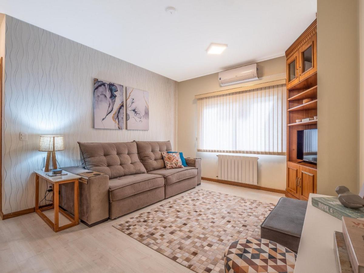 Palladio 304 - Gramado 400 Metros Rua Coberta Apartment Ngoại thất bức ảnh