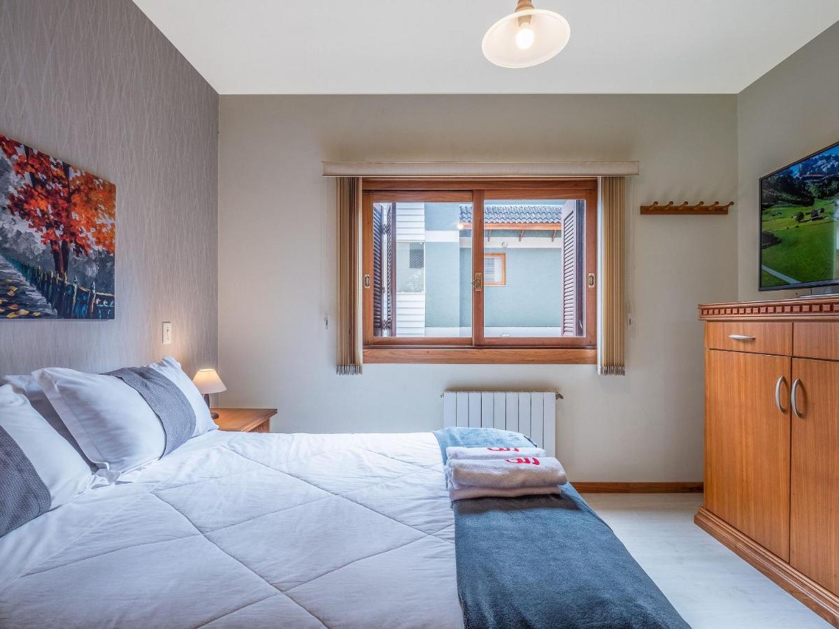 Palladio 304 - Gramado 400 Metros Rua Coberta Apartment Ngoại thất bức ảnh