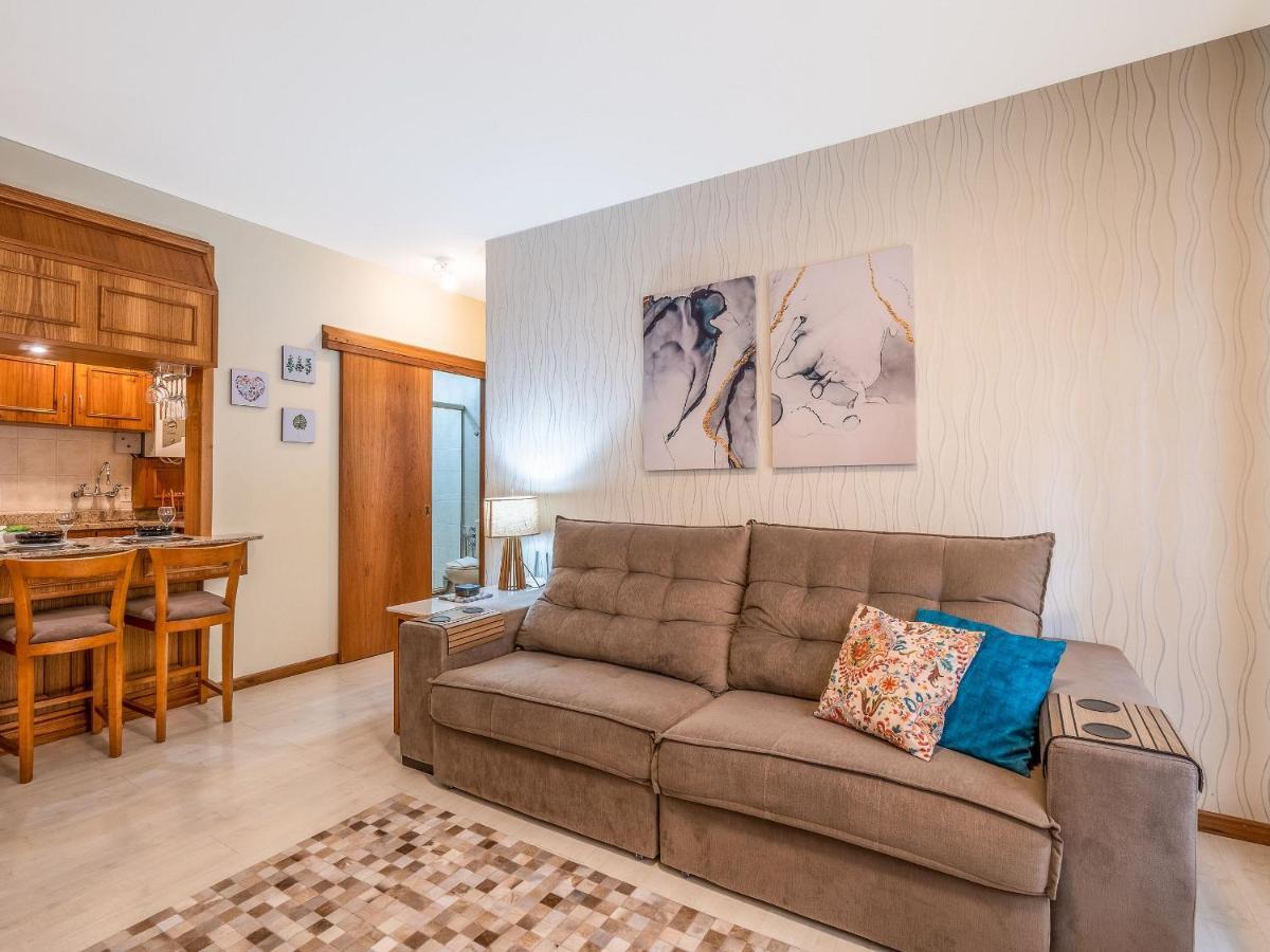 Palladio 304 - Gramado 400 Metros Rua Coberta Apartment Ngoại thất bức ảnh