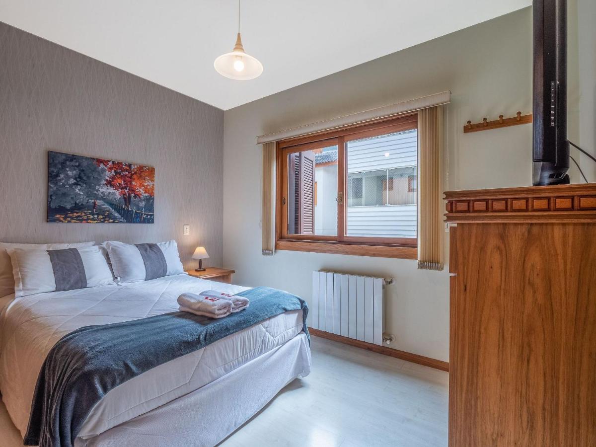 Palladio 304 - Gramado 400 Metros Rua Coberta Apartment Ngoại thất bức ảnh