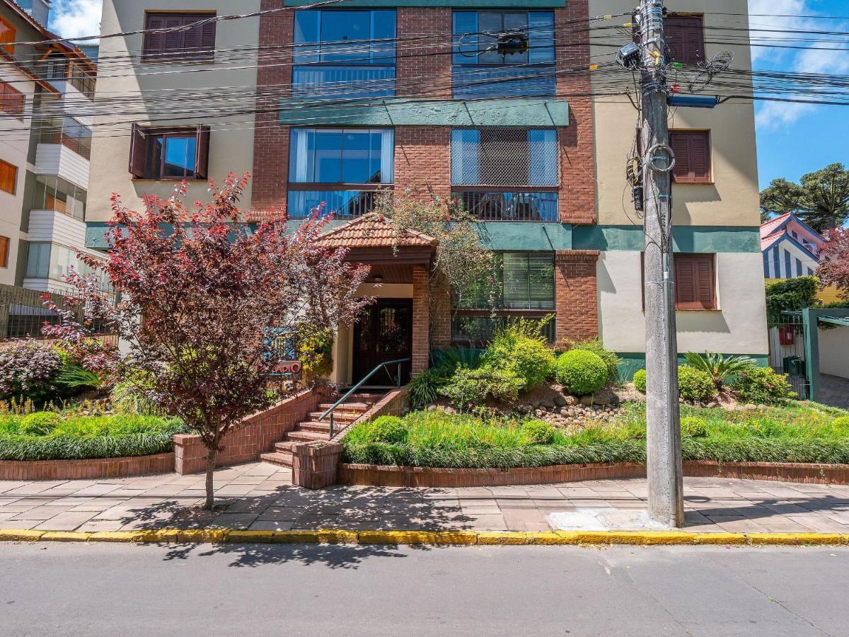 Palladio 304 - Gramado 400 Metros Rua Coberta Apartment Ngoại thất bức ảnh