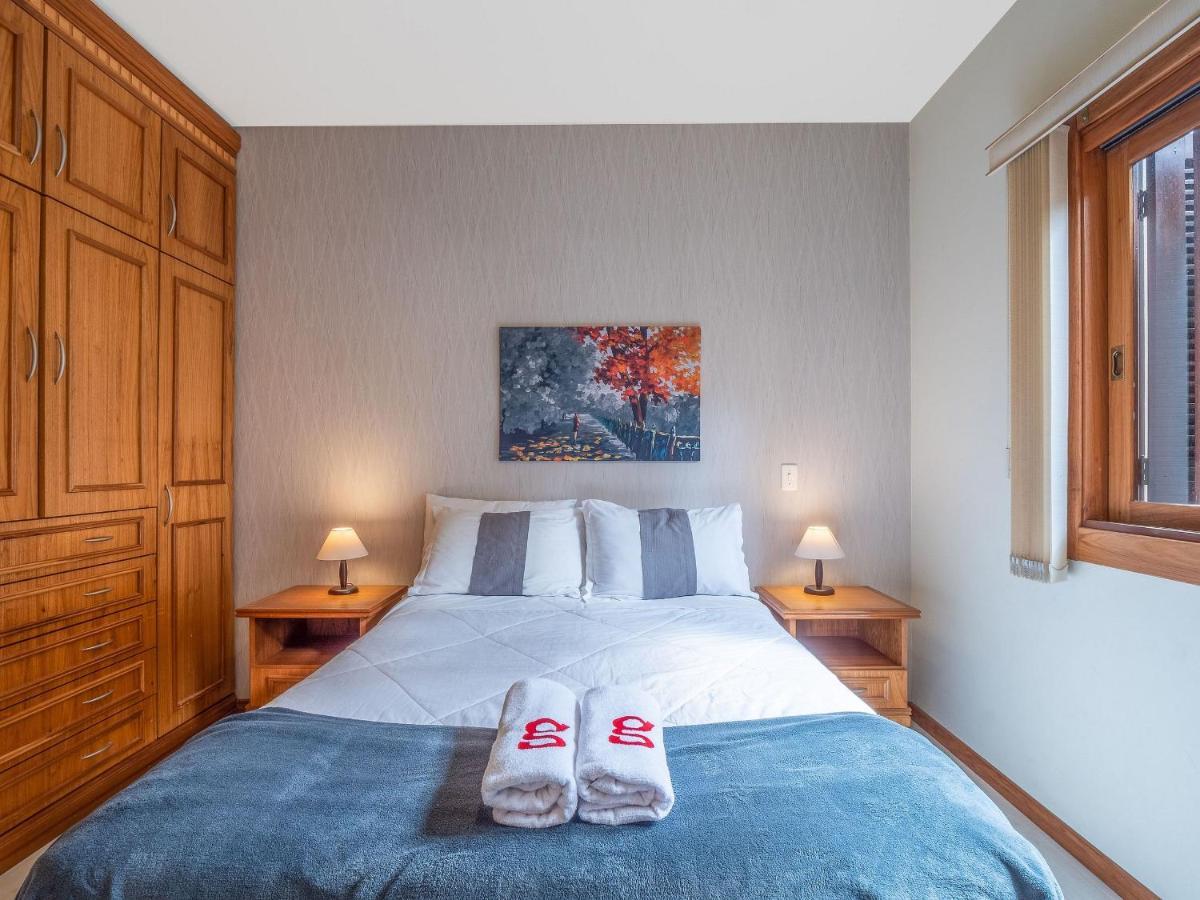 Palladio 304 - Gramado 400 Metros Rua Coberta Apartment Ngoại thất bức ảnh