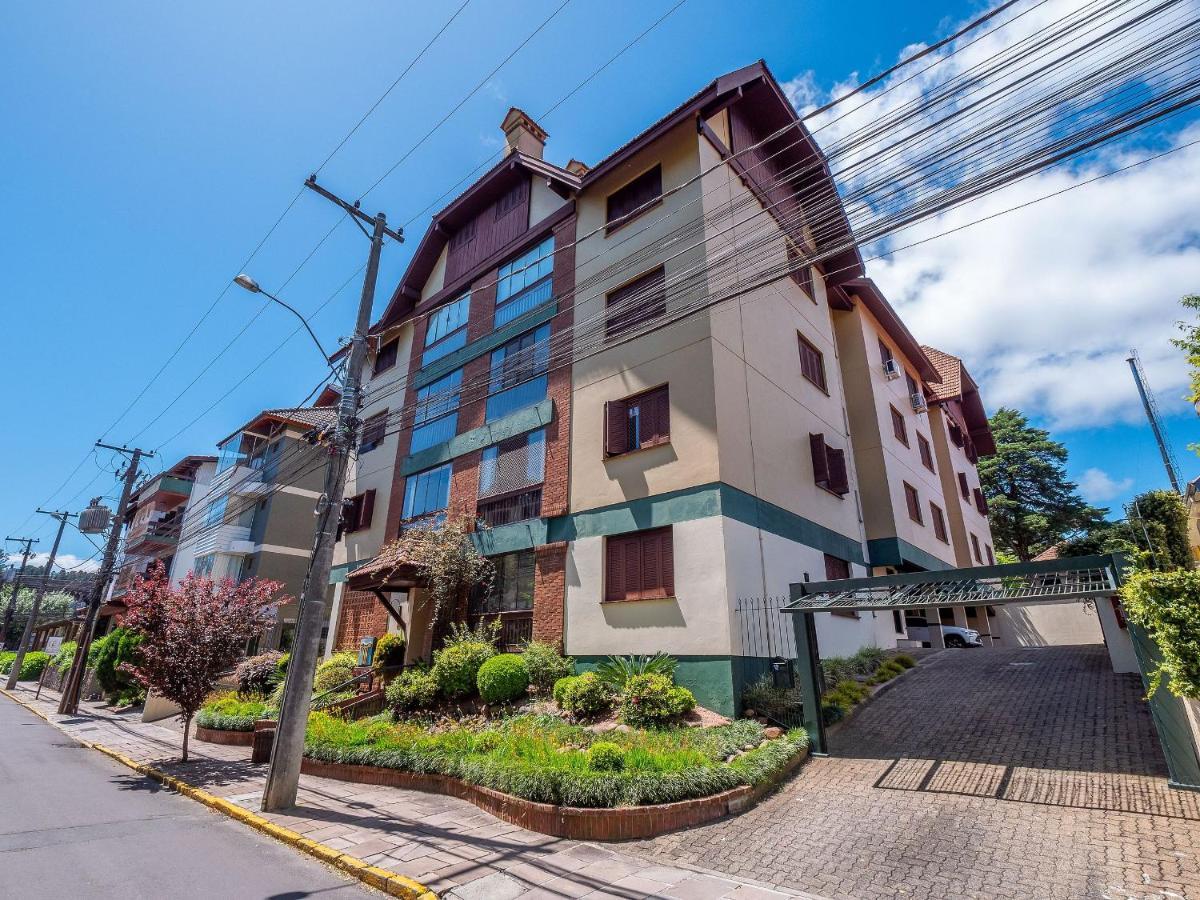 Palladio 304 - Gramado 400 Metros Rua Coberta Apartment Ngoại thất bức ảnh