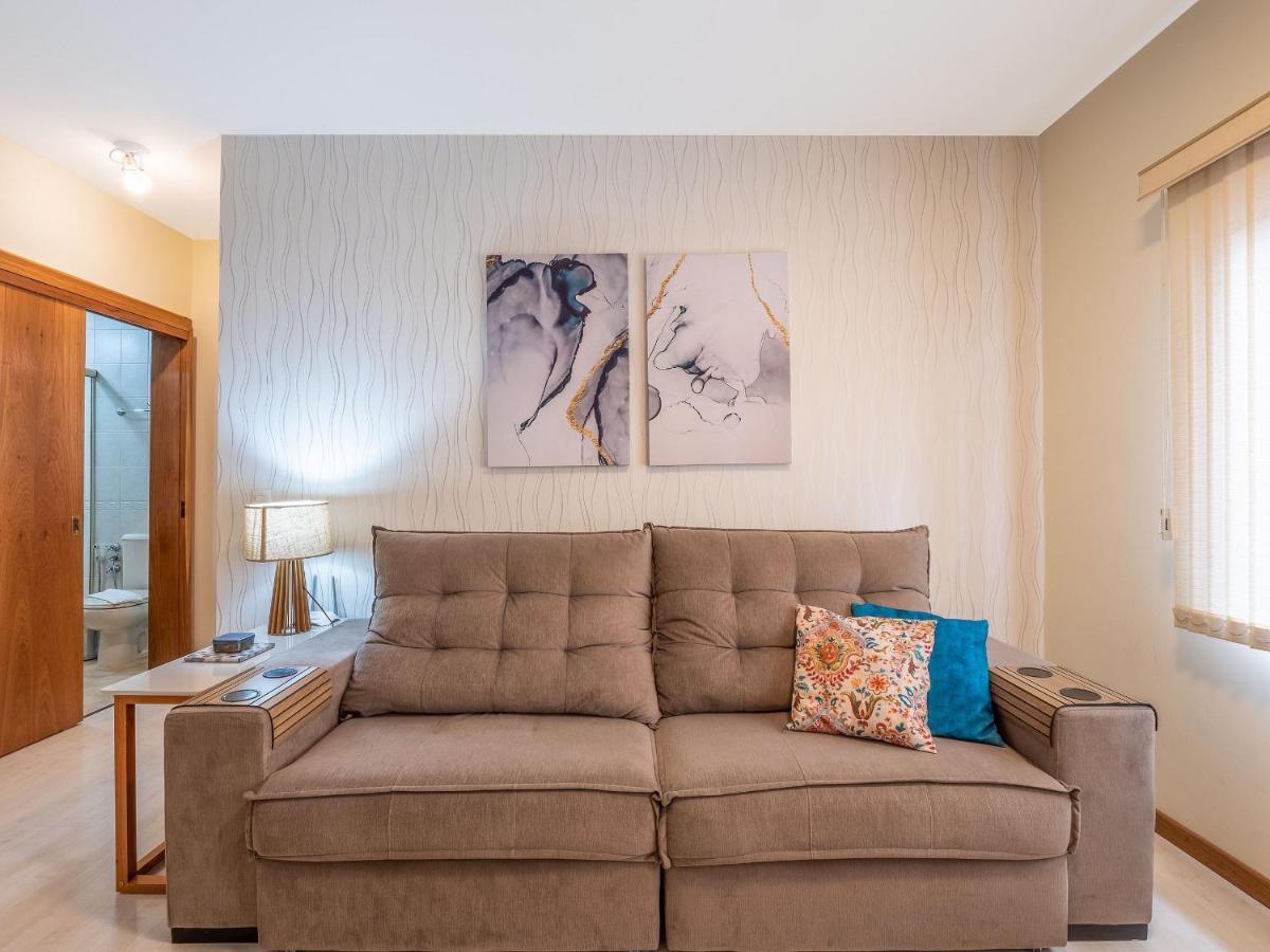 Palladio 304 - Gramado 400 Metros Rua Coberta Apartment Ngoại thất bức ảnh
