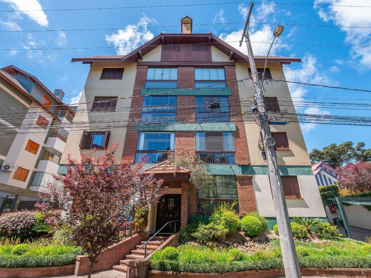 Palladio 304 - Gramado 400 Metros Rua Coberta Apartment Ngoại thất bức ảnh